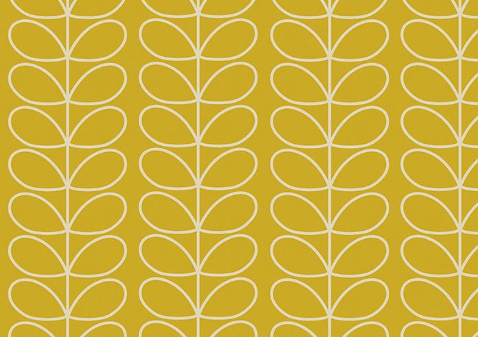 Orla Kiely Linear Stem, Sunflower - Twist&Fit Roman Blind - Image 8